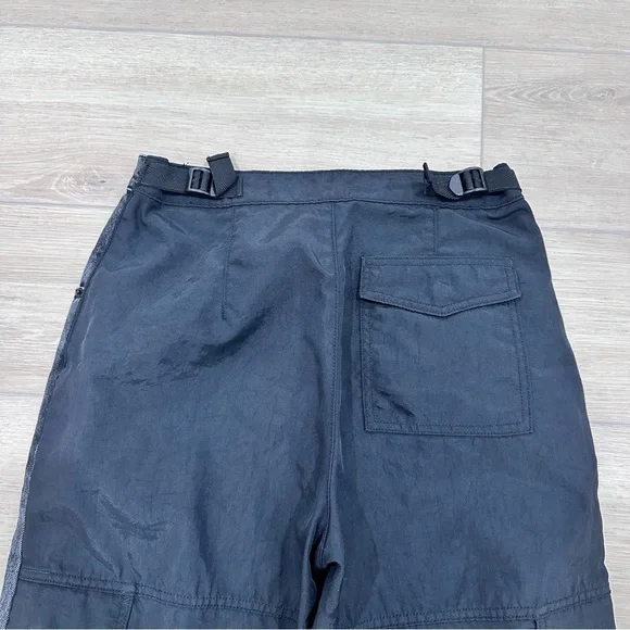 ALEXANDER WANG pack mix hybrid high waisted cargo jeans black size 25 - Picture 9 of 12